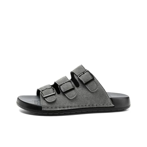 HLA PU Polyurethane Slip Resistant Slide Slippers Men's