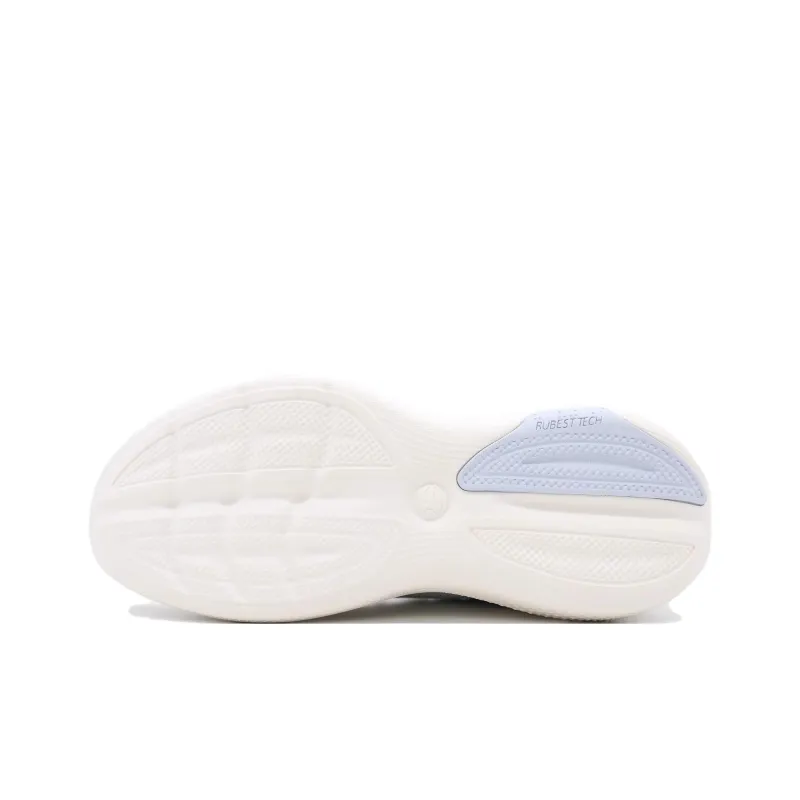361° Breathable And Wear resistant Low Top Casual Running Shoes Women's White Blue-4