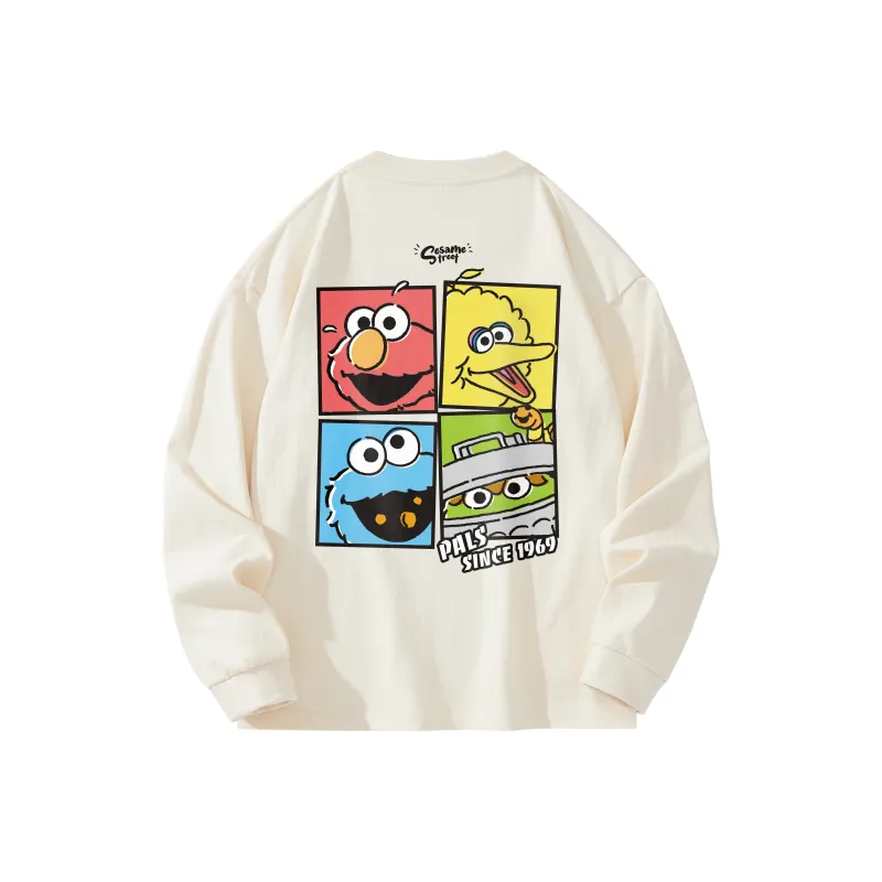 SESAME STREET T Shirt Long Sleeved Short Sleeved Optional Unisex-20
