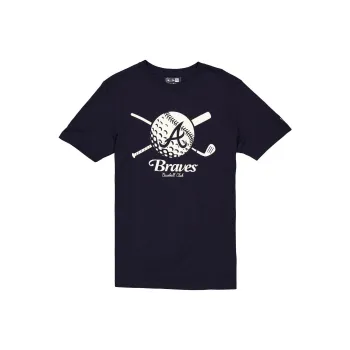 New Era SS24 Atlanta Braves T-Shirt Unisex Blue