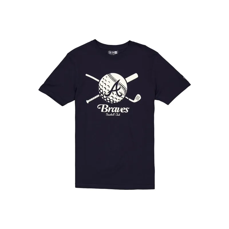 New Era SS24 Atlanta Braves T-Shirt Unisex Blue-0