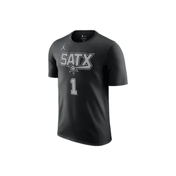 Jordan x NBA SpursEssentials T-Shirt Men's Black