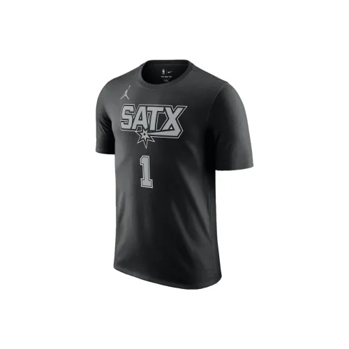 Jordan x NBA Spursthe T-Shirt Men's Black