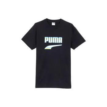 PUMA Downtown T Shirts Unisex Black