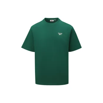 Reebok T Shirt Unisex Dark Green