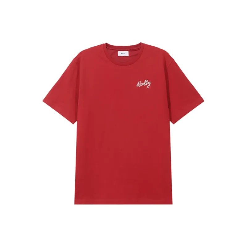 BALLY T Shirts Men Red-0