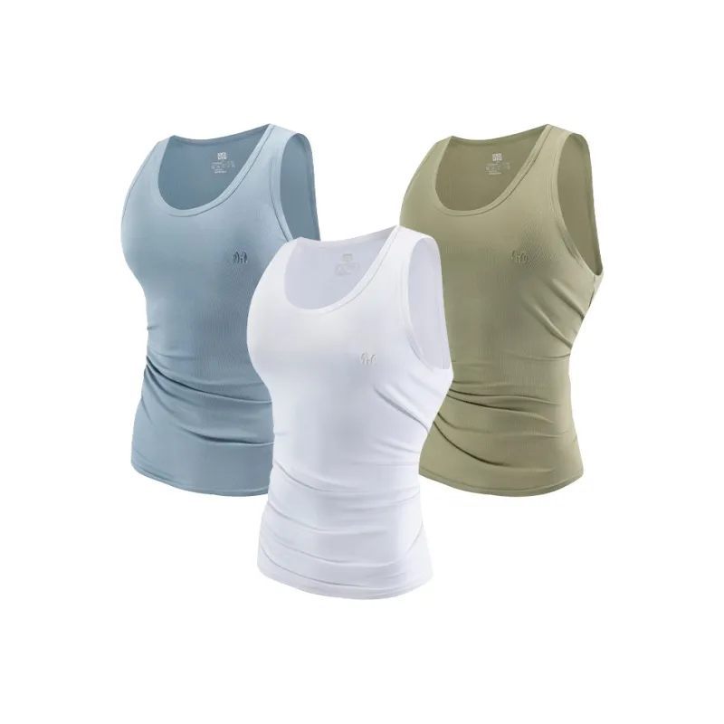 H YXIANG Tank Tops Men's 3 Pack-4