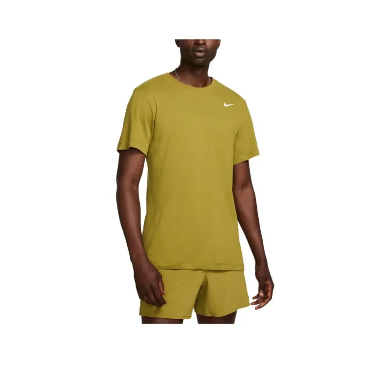 Nike T-Shirt Men's Yellow Green-0