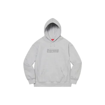 Supreme Kaws Chalk Logo Hooded Sweatshirt