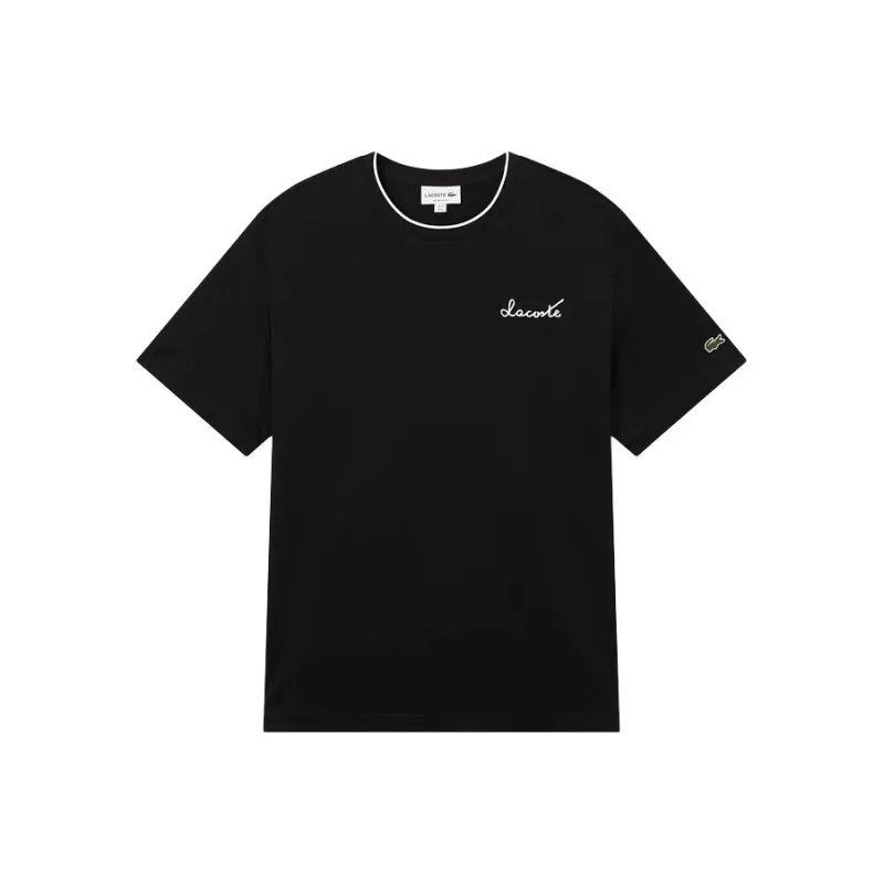 LACOSTE SS25 T-Shirt Men's Black-0