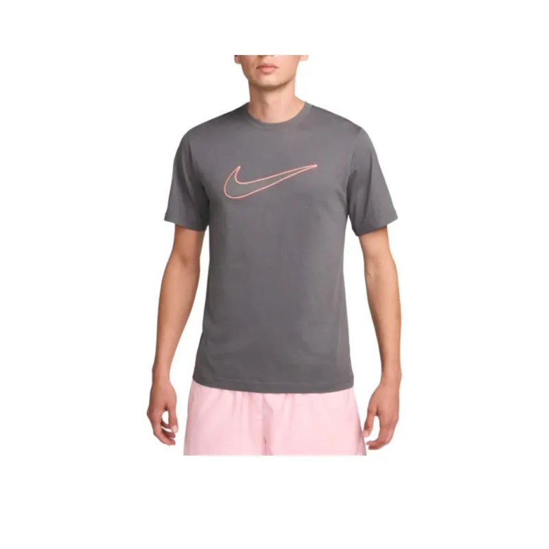 Nike Clothing T Shirts Men Gray-0