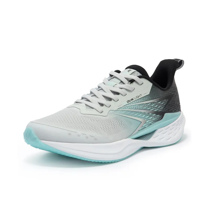 361° Cushioning, Slip Resistant, Breathable, Lightweight Low Top Running Shoes Men's Gray Green Black-1
