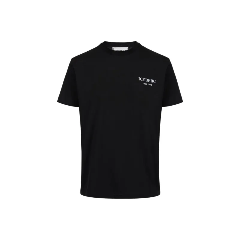 Iceberg Logo patch T shirt-0