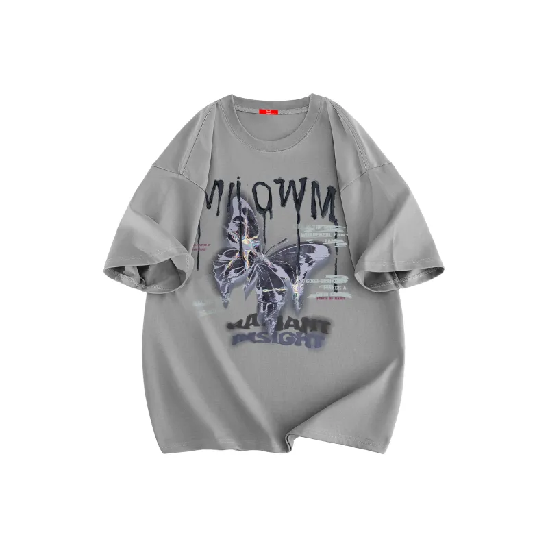MIIOW Trend Party Series T-Shirt Unisex White-6