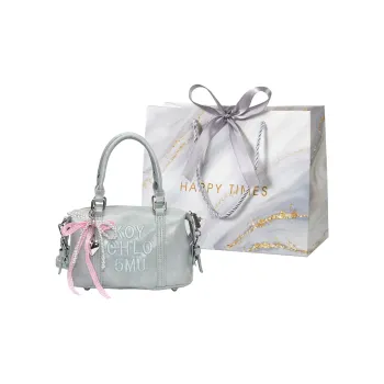 Miss Angel PU Boston Crossbody Handbag Women's Multicolor