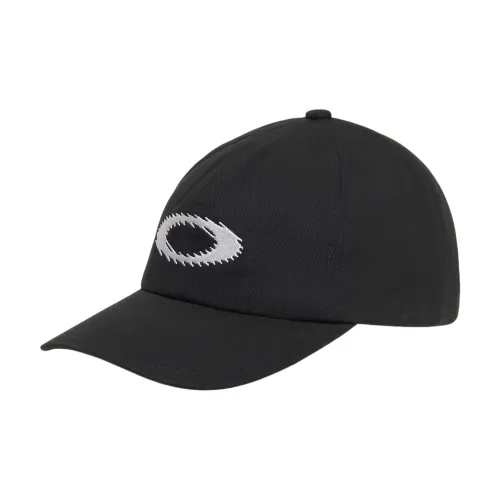 Oakley Cotton Baseball Caps Unisex Black