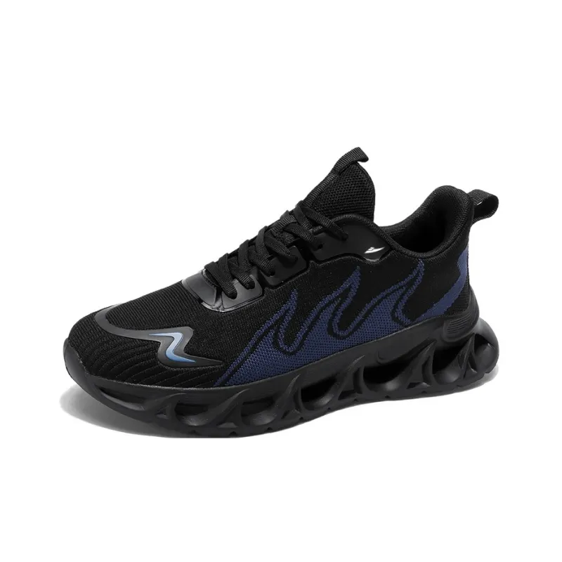 Kuding Breathable Mid Top Casual Marathon Running Shoes Men's-10