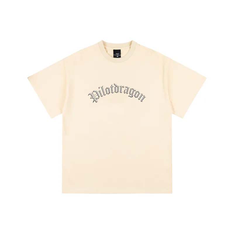 PILOTDRAGON Loose Fit Casual Short Sleeved T Shirts Unisex-7