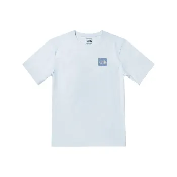 THE NORTH FACE T Shirt Unisex Light Blue