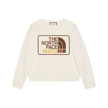 GUCCI X The North Face Sweatshirt Men's White