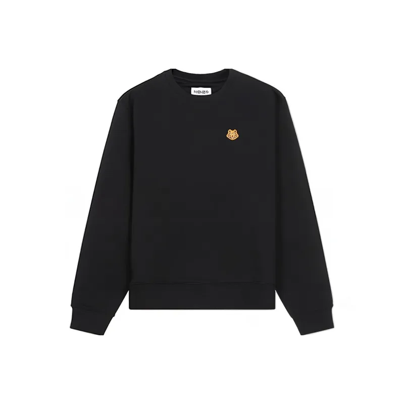 KENZO Classic Tiger Head Sweatshirt Men's Black-0
