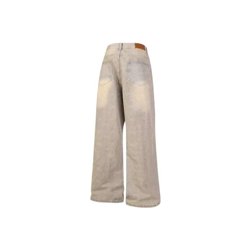 TESTUNG Jeans Unisex Yellow Mud Series-2