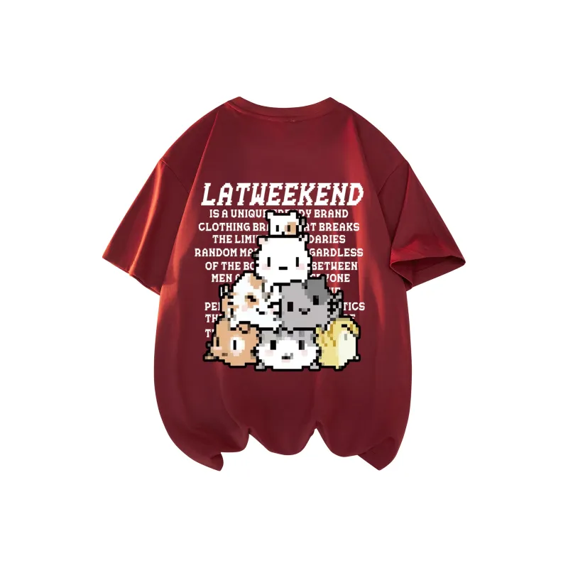 LA'T.WEEKEND T Shirts Unisex-15
