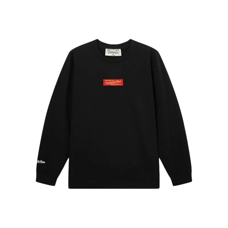 Mitchell & Ness SS25 T Shirt Unisex Black-0