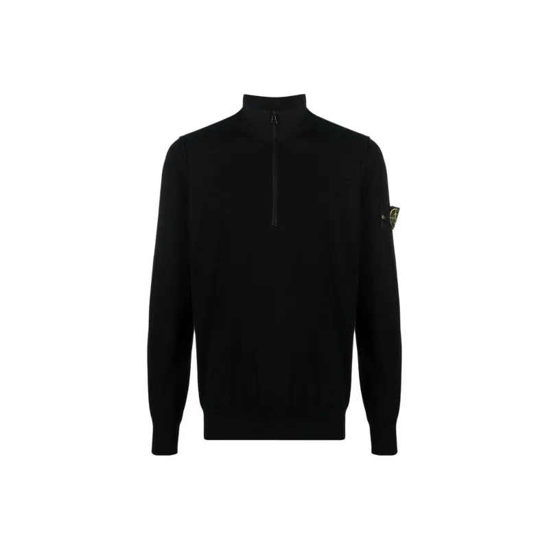 STONE ISLAND Sweatshirts Men Black-0