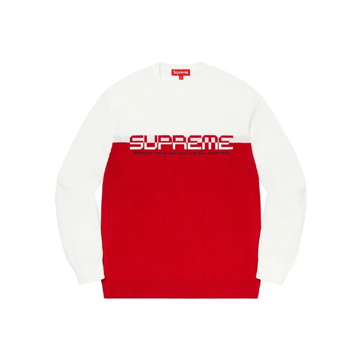 Supreme Split Logo Pullover-6