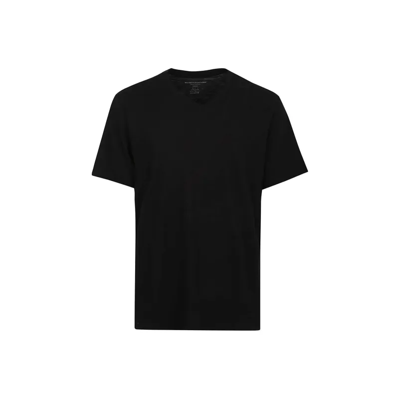 MAJESTIC FILATURES T-Shirt Men's Black-0