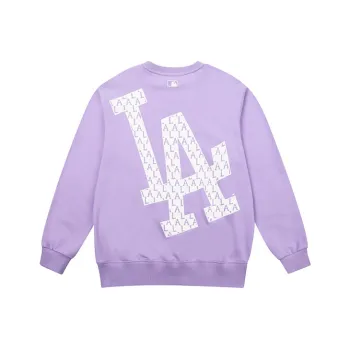 MLB Old Flower Sweatshirts Unisex Purple