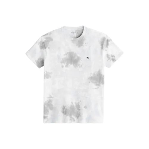 Abercrombie＆Fitch T Shirt Men's Light Blue Tie Dye