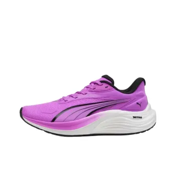 PUMA Electrify Nitro 4 Anti Slip Wear Resistant Low Top Casual Running Shoes Women's Purple