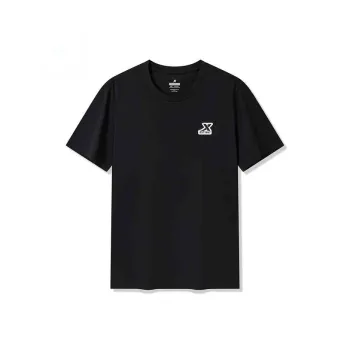 XTEP T Shirts Unisex Jet Black