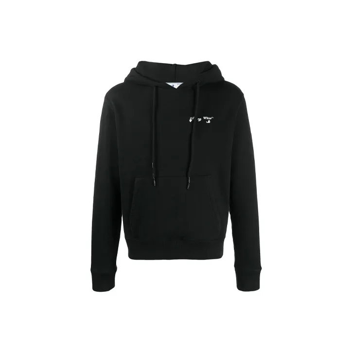 OFF WHITE Swimming Man Logo Hoodie-0