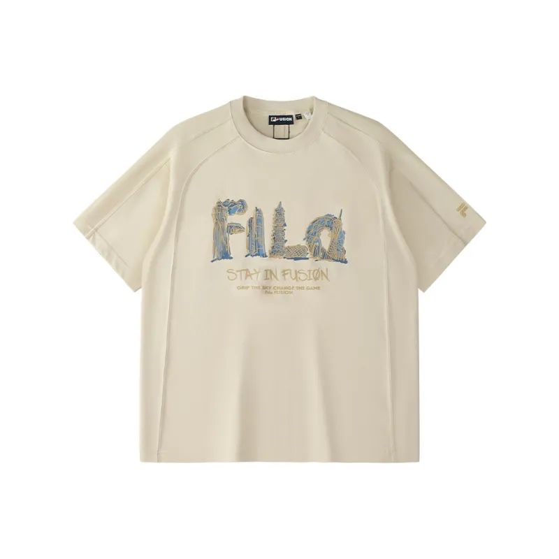 FILA FUSION T Shirt Men's Spring Buckwheat-0