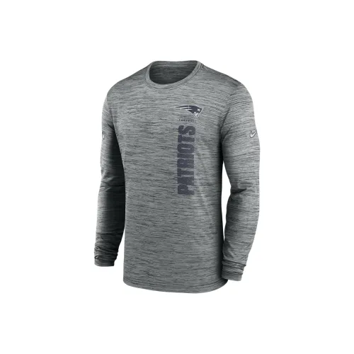 Nike New England Patriots Sideline Velocity Men's Nike Dri-FIT Nfl Long-Sleeve T-Shirt