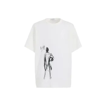 Yohji Yamamoto Printed Jersey T shirt
