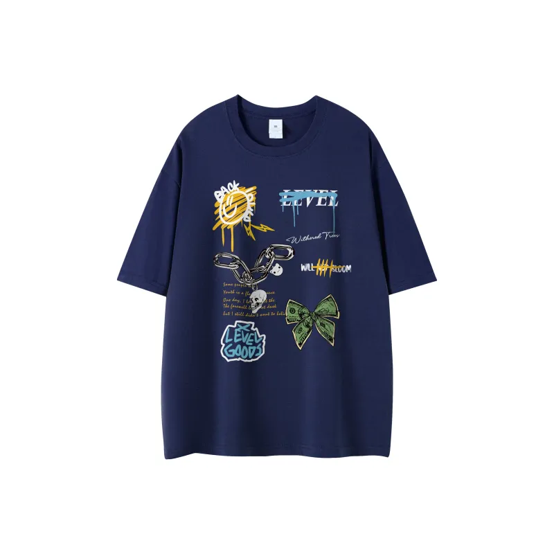 LEVEL RELAX Series T Shirts Unisex-4