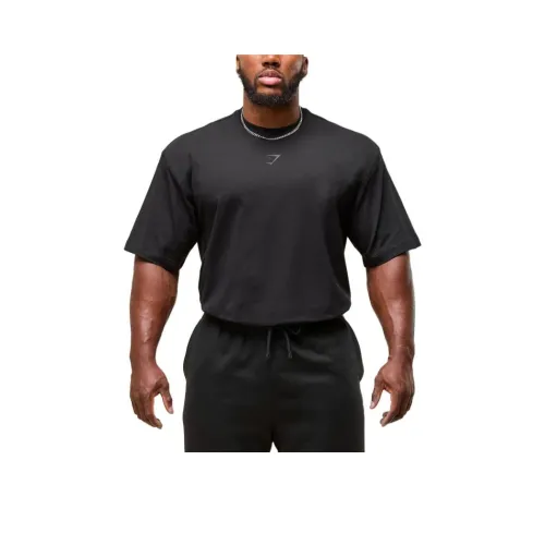 GYMSHARK Power T Shirt Men's Black