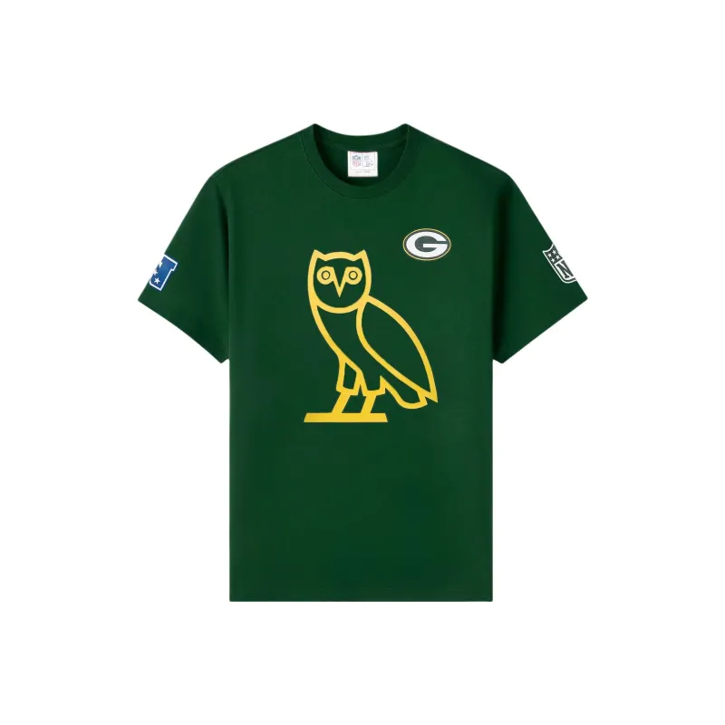 Ovo X NFL Bay Packers Icon T Shirt-0