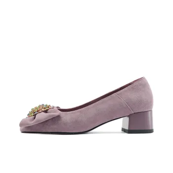XICUNMINGWU High Heels Women's Purple