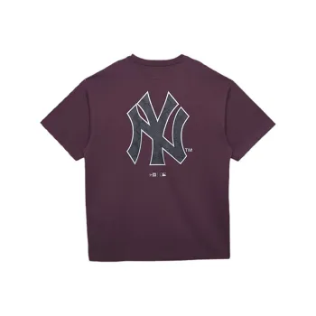 New Era x MLB T Shirt Unisex Plum