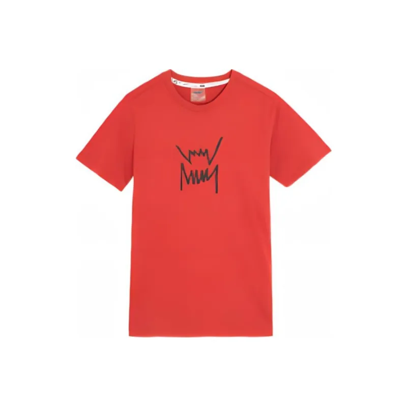 PUMA T Shirts Men Red-0
