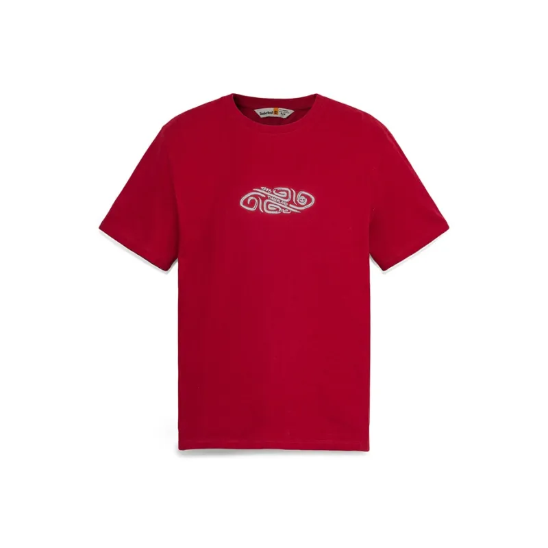 Timberland T Shirt Men's Bicycle Red-0