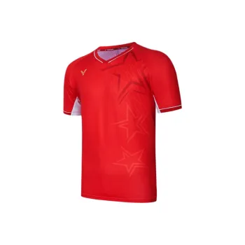 VICTOR T Shirt Unisex Flame Red