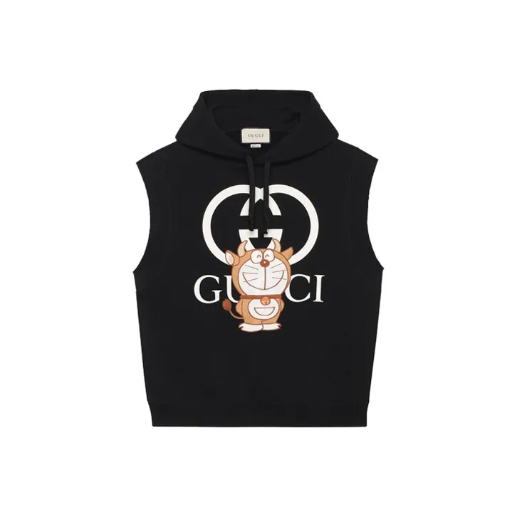 GUCCI x Doraemon Sweatshirt Men's Black-0