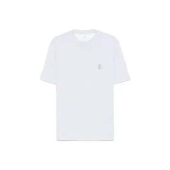 Brunello Cucinelli Logo print T shirt
