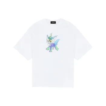 WE11DONE Jeff Monster Drawing T shirt